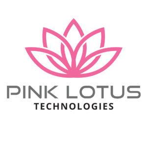 PinkLotus Brand Logo Vertical GenPrint