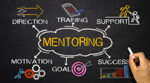 Mentoring,Concept,With,Business,Elements,And,Related,Keywords,On,Blackboard