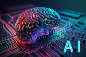 artificial intelligence new technology science futuristic abstract human brain ai technology cpu central processor unit chipset big data machine learning cyber mind domination generative ai scaled
